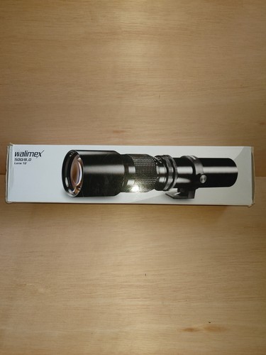 Walimex 500mm dslr lens - 500mm, f/8.0