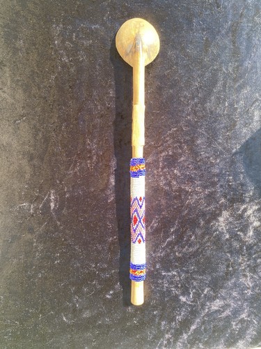 Wooden beaded tribal - beaded,
