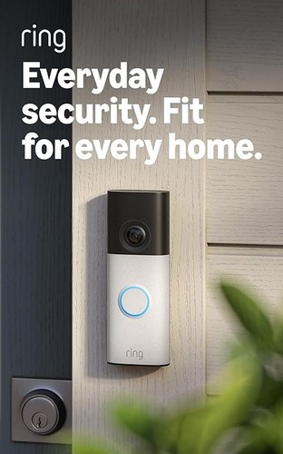 Ring battery video doorbell - battery,