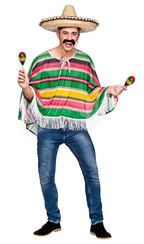Mexican poncho - mexican,