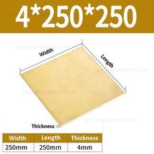 Brass sheet various sizes