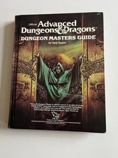 Advanced Dungeons and Dragons Dungeon Masters Guide TSR 1979
