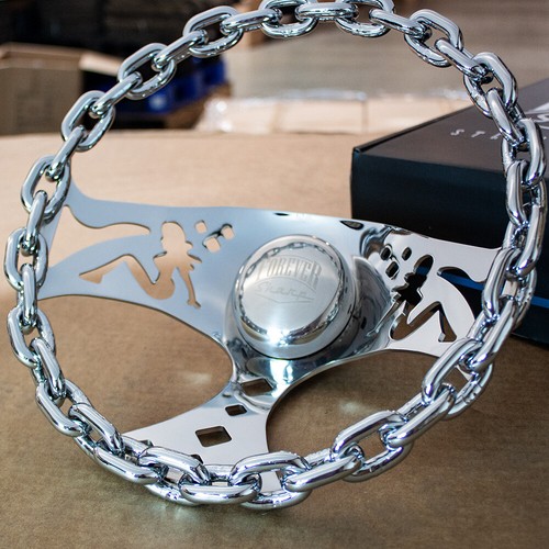 Polished chain steering - chain,