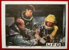 UFO - Card #49 - Traumatised Interceptor Pilot - Mint Condition - Anglo 1970