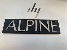sunbeam alpine Bonnet Badge