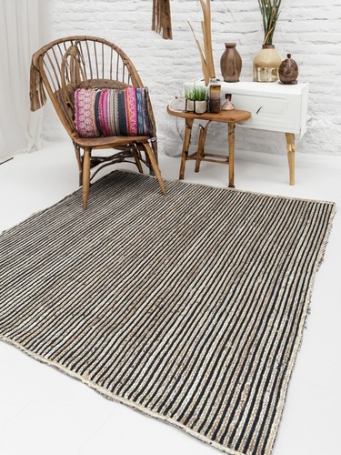 Rug square rugs jute natural - rug,