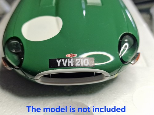 Decal kit for jaguar - 1:18,