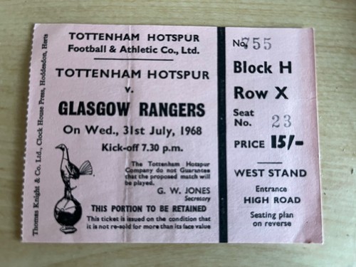 Tottenham glasgow rangers - tottenham,