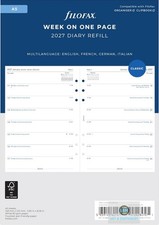 Filofax 2027 A5 Diary - Week