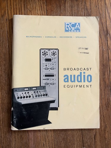 1967 rca broadcast audio - ,