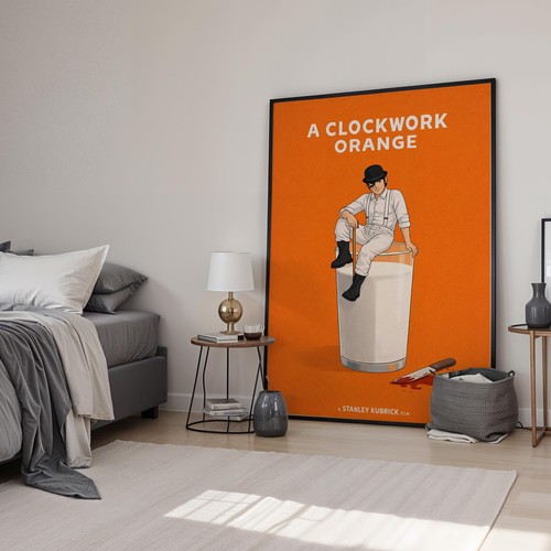 Clockwork orange art minimal - a,