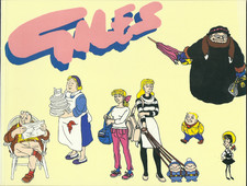 GILES cartoons BOOK forty