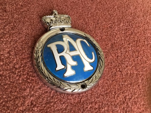 Vintage car badge - badge, (