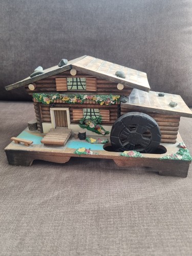Vintage wooden swiss - wooden,