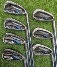 Ping G30 Purple Dot Irons 4-PW Ping CFS Stiff Flex Steel Shafts Ping Grips