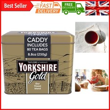 Yorkshire Gold Tea Caddy -