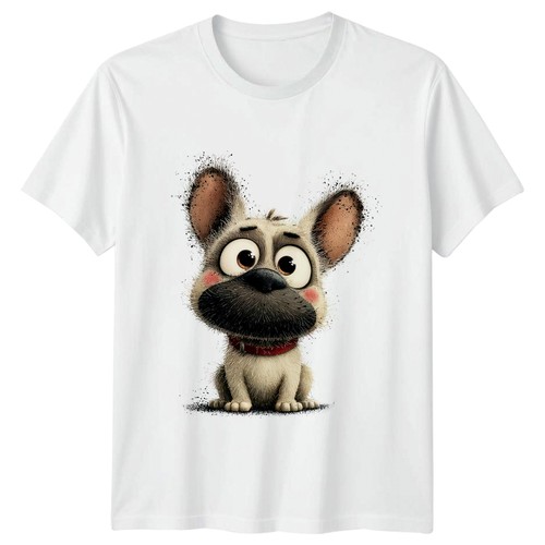 Cute frenchie puppy shirt - cute, t-shirt