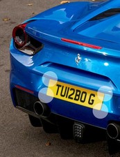 TU12 BOG (TURBO G) CHERISHED PRIVATE NUMBER PLATE DVLA REG