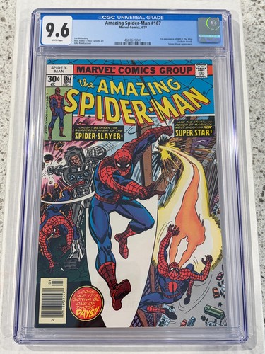 Amazing spider man 167 cgc - amazing, #167