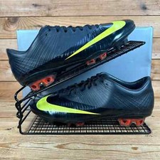 Nike Football Boots Mens UK 8 Mercurial Vapor Superfly I Black Volt Soccer CR