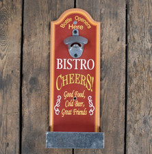 Bottle Opener Wall Corkscrews