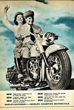 Harley Davidson 1949 a vintage
