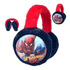 Kids Spiderman Elsa Earmuffs Winter Fleece Thermal Outdoor Warm Plush Ear Warmer