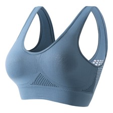 Womens Sports Bra Seamless Bra Crop Top Vest Bandeau Comfort Breathable Bralet