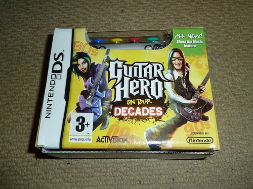 Guitar hero tour decades - guitar,