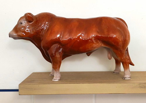 Beswick ceramic bull - beswick,