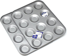 12 Hole Mince Pie/Bun Tin Twin