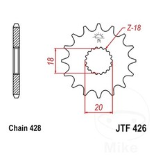 JT Front Sprocket JTF426.11