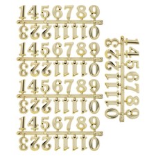5 Sets Arabic Clock Numbers