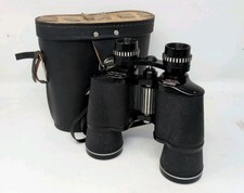 PRINZLUX SPACEMASTER 10x50 BINOCULARS VINTAGE HONG KONG COATED LENS + CASE
