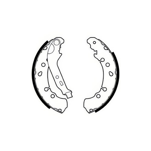 Delphi ls2021 brake shoe set - ls2021,