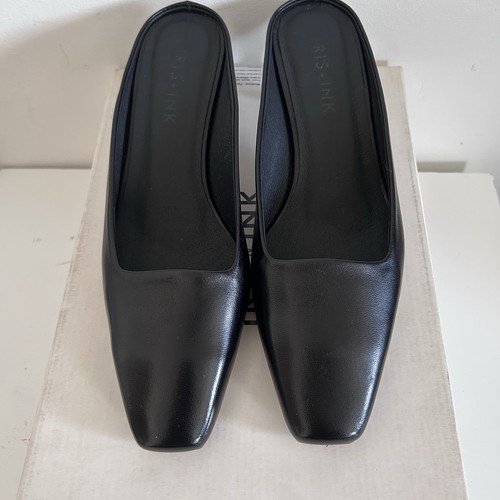 Iris ink black - &, mules