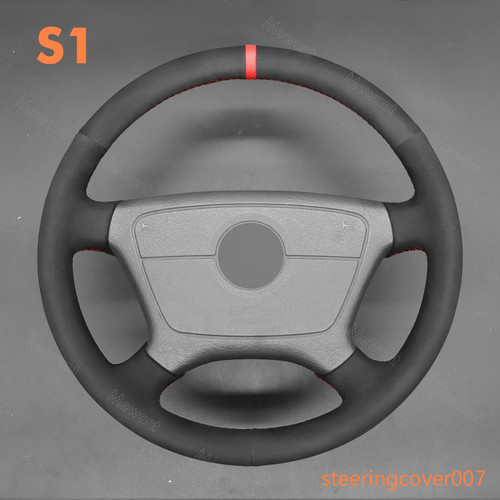 Alcantara steering wheel cover - steering,