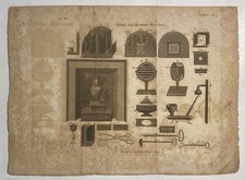 Antique engraving circa 1809