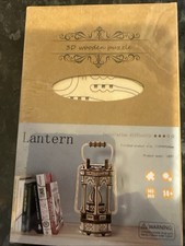 3D Wooden Puzzle Lantern DIY