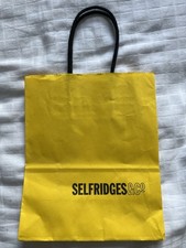 Selfridges empty paper gift - empty,
