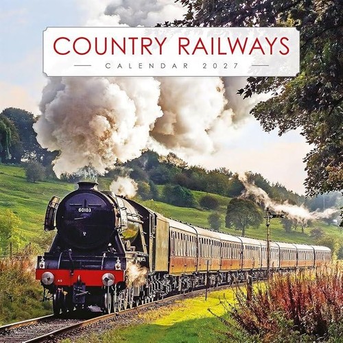 Country railways calendar 2027 - country,