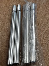 Raleigh 27.2mm Bike Straight Seatpost 330m Long Mountain Hybrid Bikes Silver