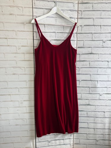 Slip dress red vintage - red, 90s