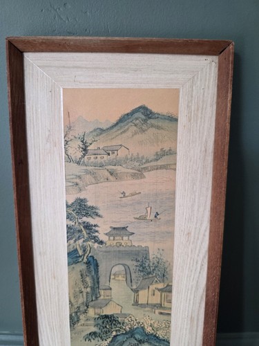 Vintage chinese landscape - landscape, art