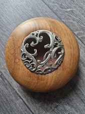 BUBINGA WOOD POT POURRI BOWL
