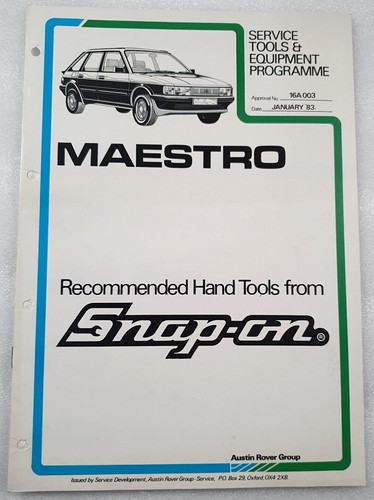 Austin maestro service tools - austin,