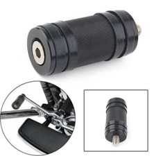 Black Shifter Peg Lever Foot Pegs For Harley Dyna Sportster Softail Street Road