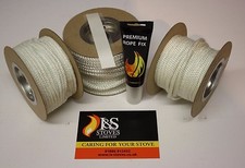 Soft White Stove Door Rope