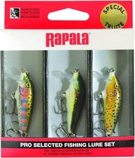Rapala Contdown Trout Lure Set Kit 3.5cm 3g Minnow