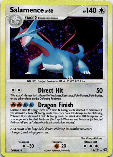 Salamence 132 secret - salamence, 18/132